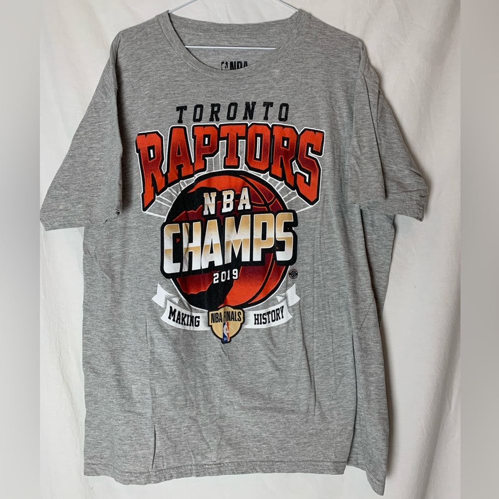 NBA| Toronto Raptors NBA Champs 2019 T-shirt - XL